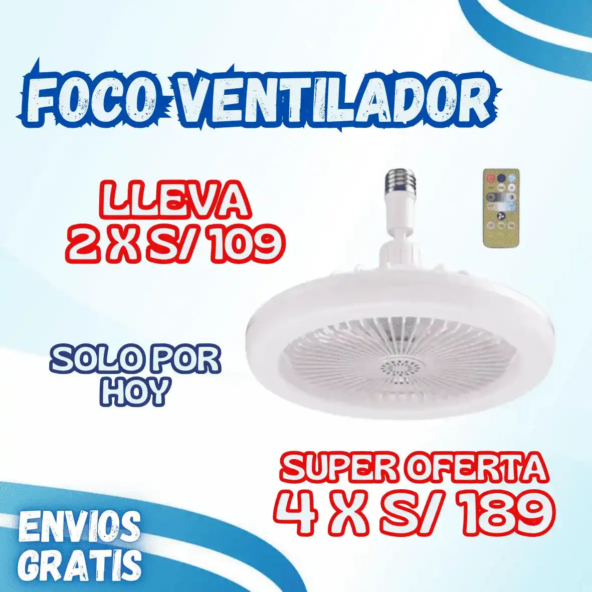 Foco Ventilador 50 watts